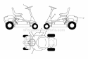 Decals Diagram and Parts List for WE261 2012-02 - 96024000101 Weed Eater Lawn Tractor